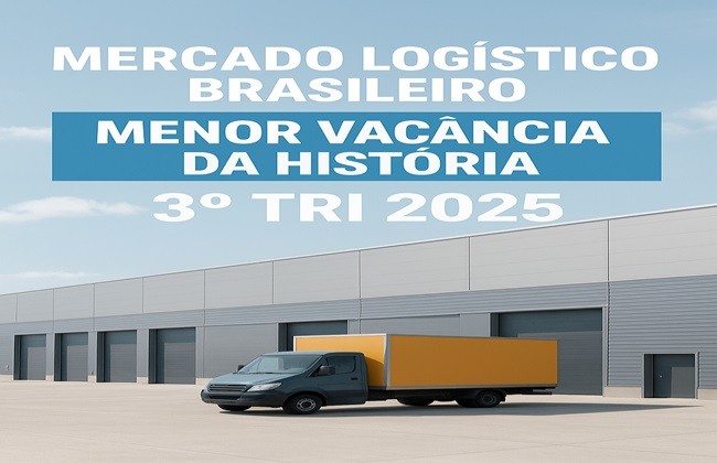Mercado de Galpões Logísticos bate recorde histórico de ocupação no 3º tri de 2025