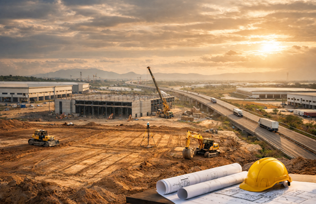 Demanda por Terrenos Industriais e Logísticos Avança no Início de 2026